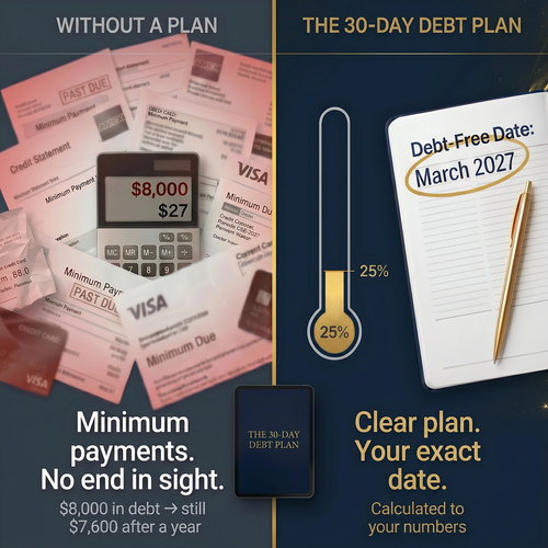 The 30-Day Debt Plan — Build Your Real Debt Payoff Plan in 30 Days